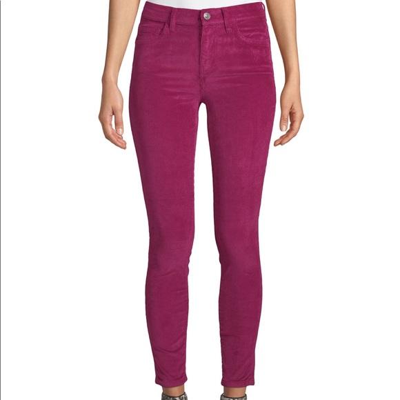 SOLD (on eBay): Current/Elliott The Stiletto Corduroy Skinny Jeans Pink, Sz 25 - Picture 5 of 5